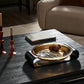 Runa Bowl - Amber Cast Glass