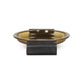 Runa Bowl - Amber Cast Glass