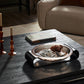 Runa Bowl - Smoked Brown Cast Glass