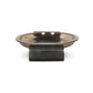 Runa Bowl - Smoked Brown Cast Glass