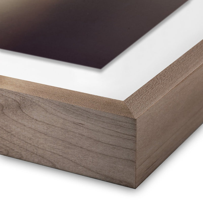 Foggy Dream I by Coup d'Esprit - Rustic Walnut
