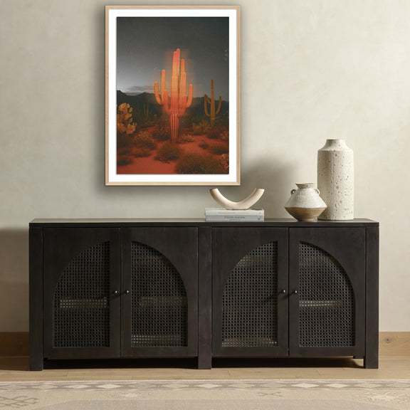 Glowing Saguaro by Coup d'Esprit — Vertical Grain 2.5 White Oak