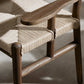 Herrin Outdoor Dining Armchair - Stained Saddle Brown