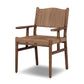 Herrin Outdoor Dining Armchair - Stained Toasted Brown