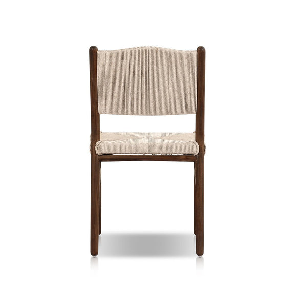 Herrin Outdoor Dining Chair - Stained Saddle Brown