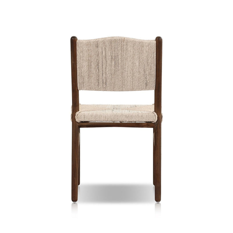 Herrin Outdoor Dining Chair - Stained Saddle Brown