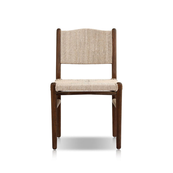 Herrin Outdoor Dining Chair - Stained Saddle Brown