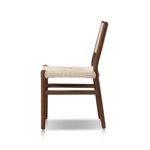 Herrin Outdoor Dining Chair - Stained Saddle Brown