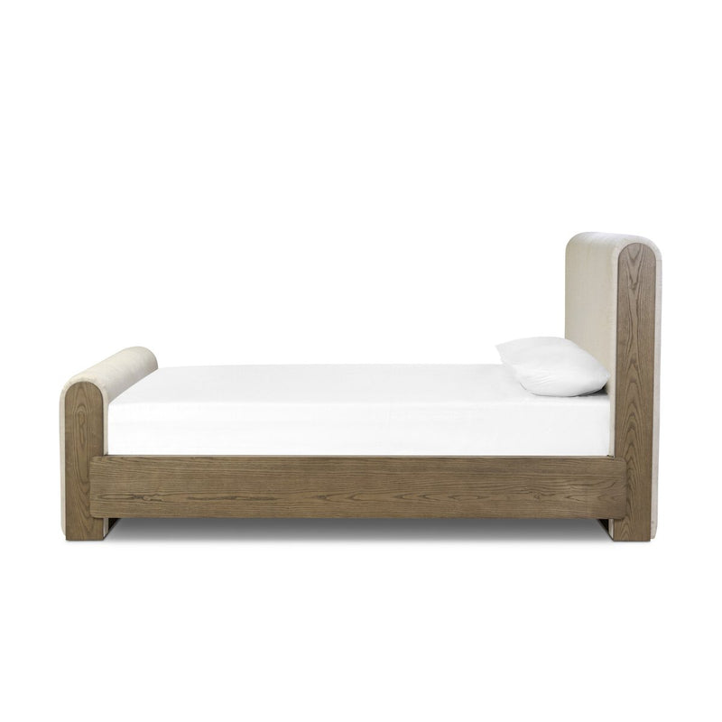 Sloane Bed - Crypton Wayfarer Snow