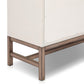 Fiona Tall Dresser - Ivory Painted Raffia