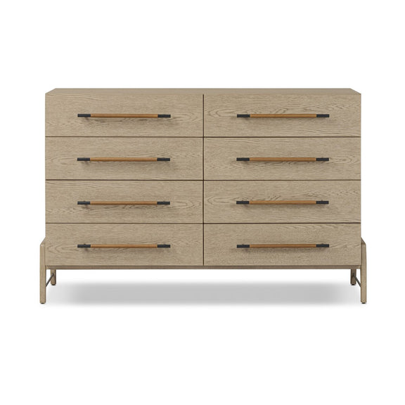 Rosedale 8 Drawer Dresser - Yucca Oak Veneer
