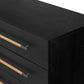 Rosedale 8 Drawer Dresser - Ebony Oak Veneer