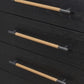 Rosedale 8 Drawer Dresser - Ebony Oak Veneer