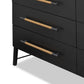 Rosedale 8 Drawer Dresser - Ebony Oak Veneer