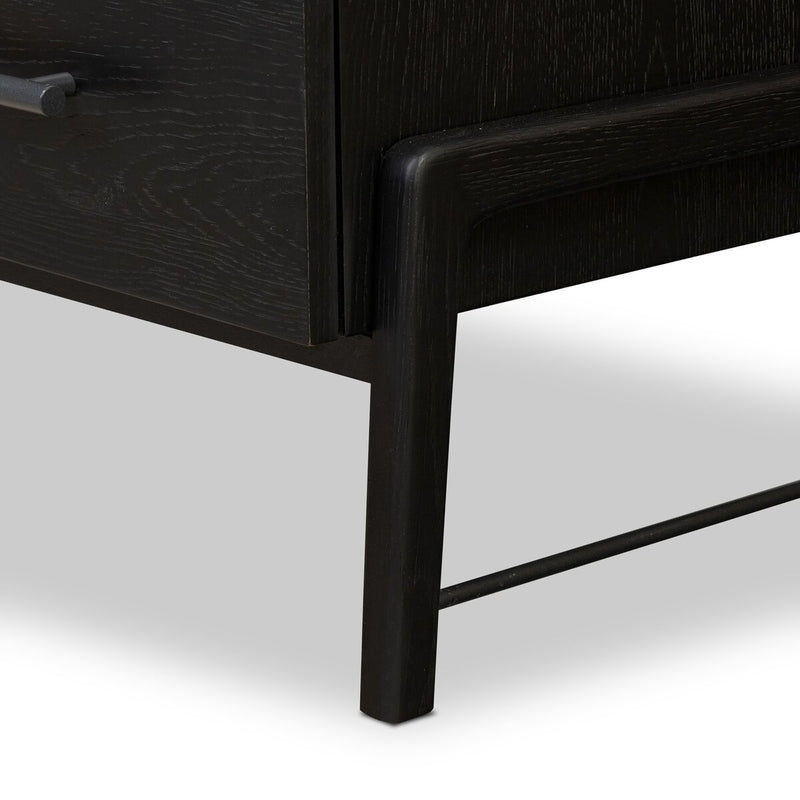 Rosedale 8 Drawer Dresser - Ebony Oak Veneer