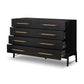 Rosedale 8 Drawer Dresser - Ebony Oak Veneer