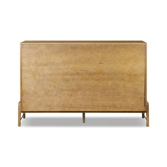 Rosedale 8 Drawer Dresser - Amber Oak Veneer