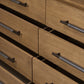 Rosedale 8 Drawer Dresser - Amber Oak Veneer