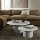 Stuart Nesting Coffee Table Set - White Calacatta Marble