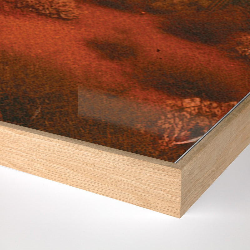 Glowing Saguaro by Coup d'Esprit — Vertical Grain White Oak Floater