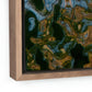 Reflecting Blue by Geoffrey Baris - Rustic Walnut