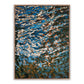 Reflecting Blue by Geoffrey Baris - Rustic Walnut