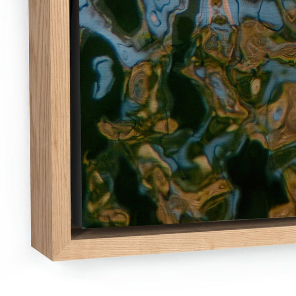 Reflecting Blue by Geoffrey Baris - White Oak