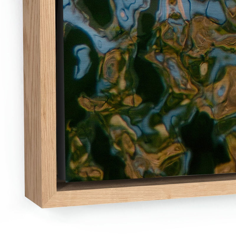 Reflecting Blue by Geoffrey Baris - White Oak