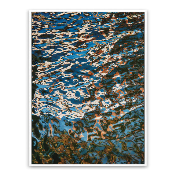 Reflecting Blue by Geoffrey Baris - White Maple