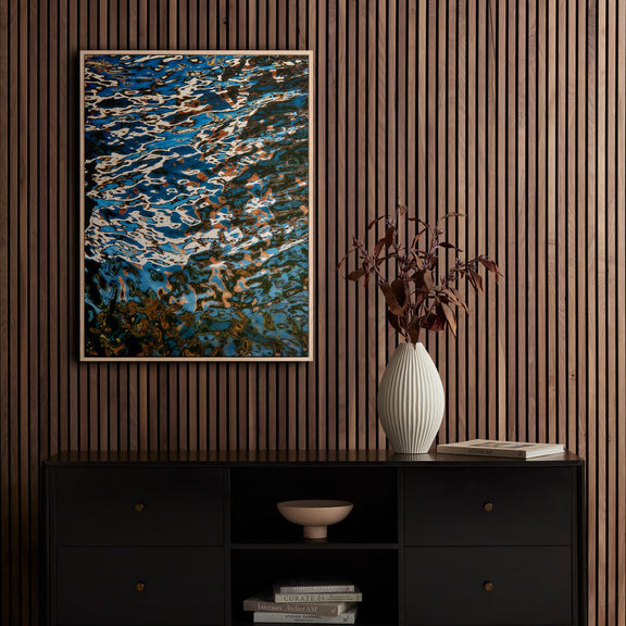 Reflecting Blue by Geoffrey Baris - White Oak