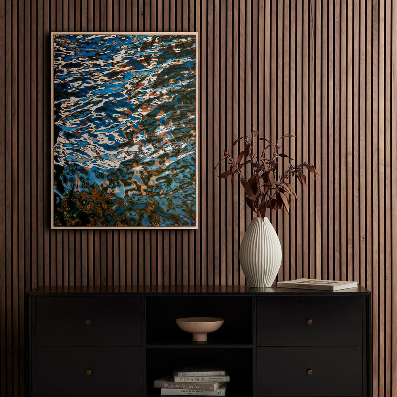 Reflecting Blue by Geoffrey Baris - White Oak