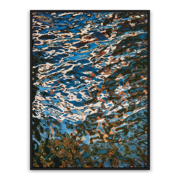 Reflecting Blue by Geoffrey Baris - Black Maple