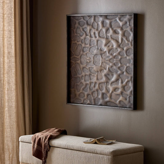 Wyler Wall Panel - Rust Aluminum