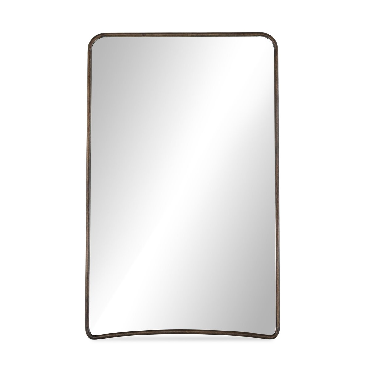 Madrano Floor Mirror - Aged Brown