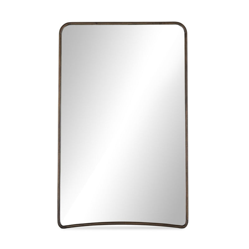 Madrano Floor Mirror - Aged Brown