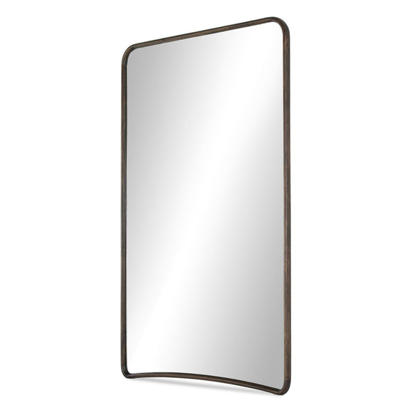Madrano Floor Mirror - Aged Brown