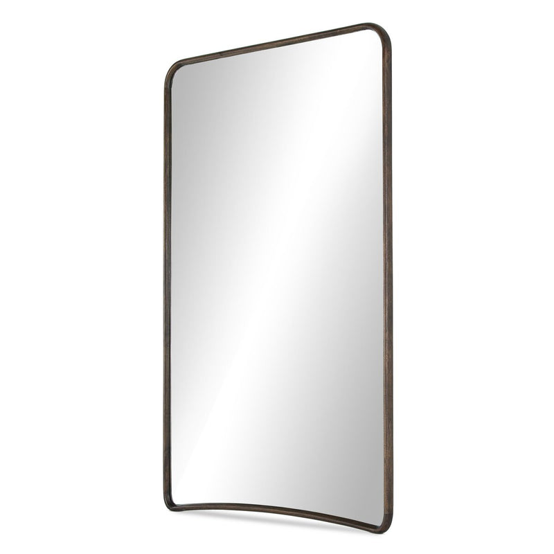 Madrano Floor Mirror - Aged Brown