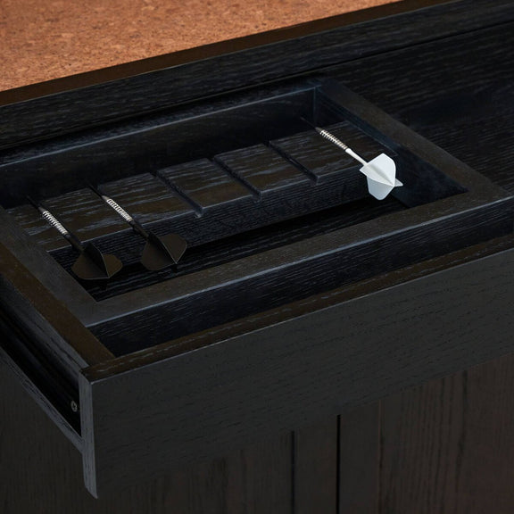Darts Cabinet - Brushed Brass