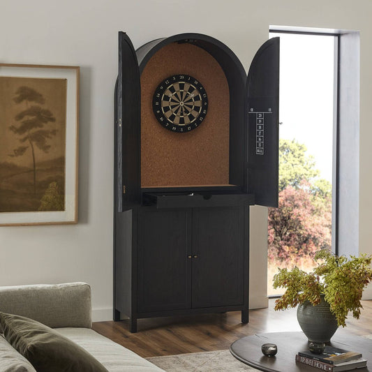 Darts Cabinet - Brushed Brass
