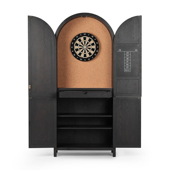 Darts Cabinet - Brushed Brass