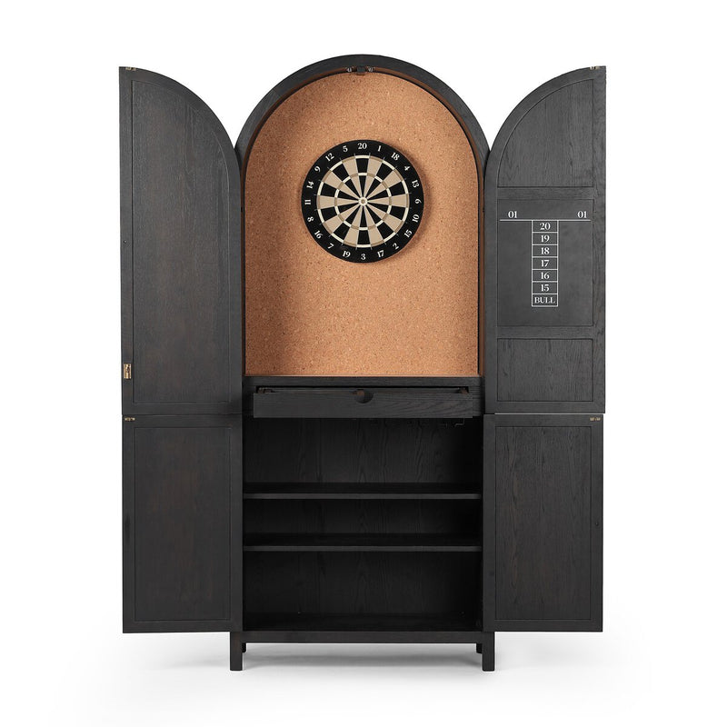 Darts Cabinet - Brushed Brass
