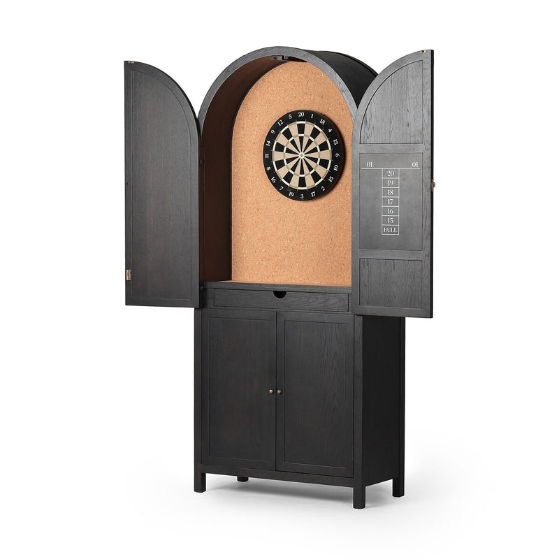 Darts Cabinet - Brushed Brass