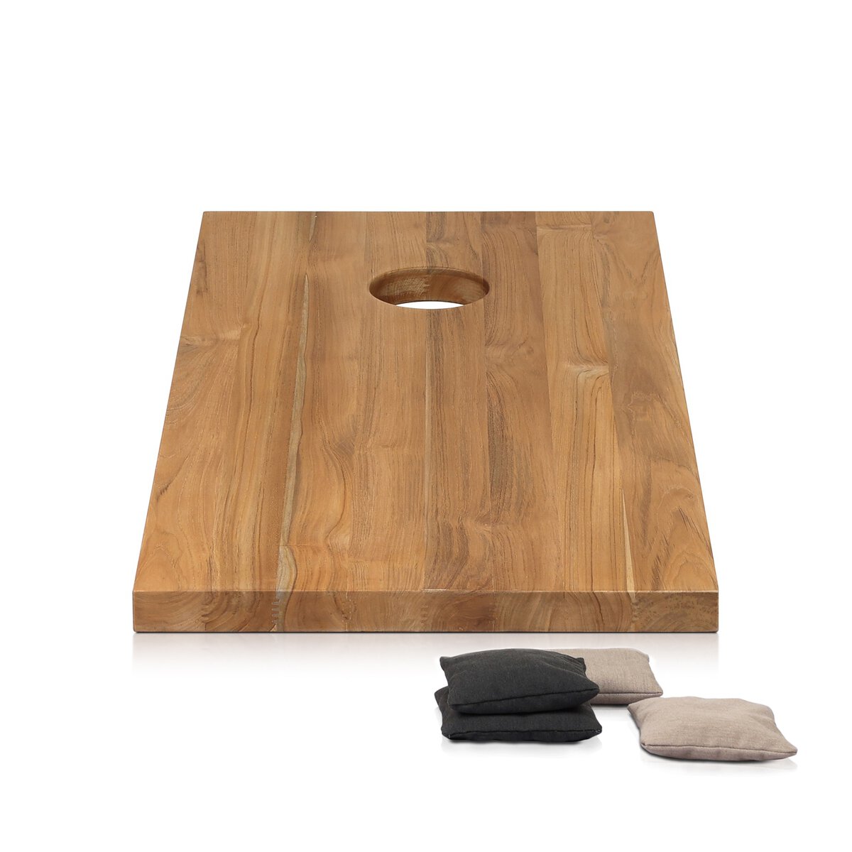 Outdoor Bag Toss Set - Aged Natural Teak