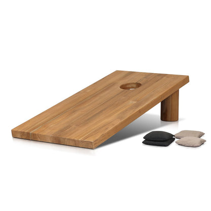 Outdoor Bag Toss Set - Aged Natural Teak
