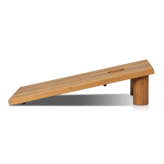 Outdoor Bag Toss Set - Aged Natural Teak