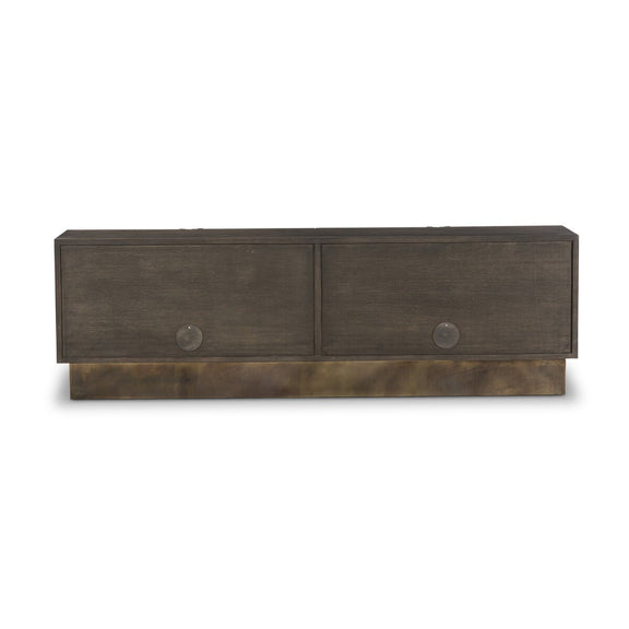 Madrid Media Console - Coffee Iron