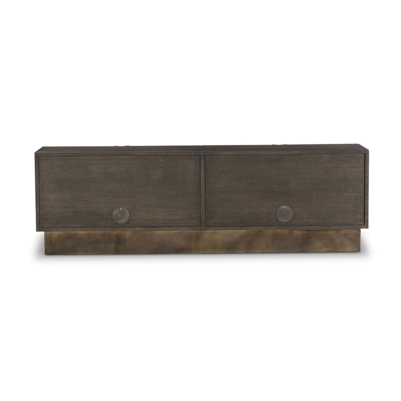 Madrid Media Console - Coffee Iron