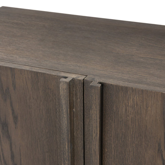 Madrid Media Console - Coffee Iron