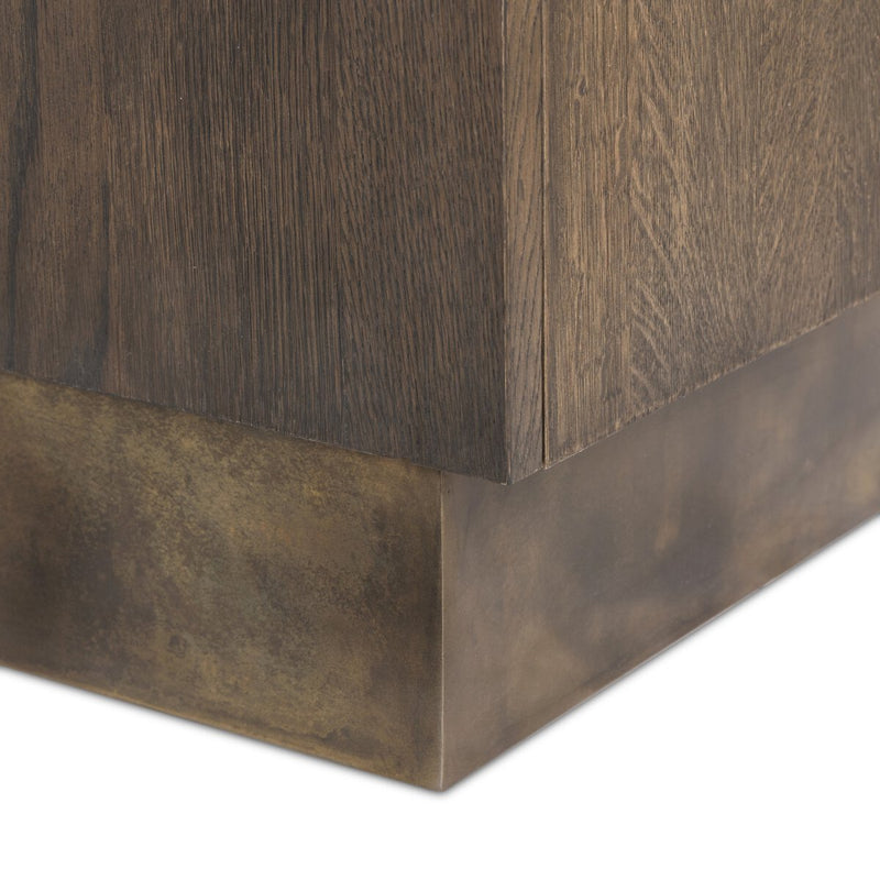 Madrid Media Console - Coffee Iron
