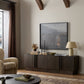 Madrid Media Console - Coffee Iron